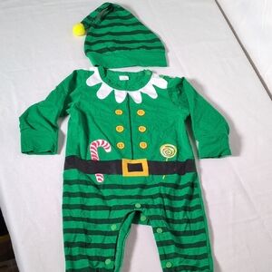 Green Elf Costume for Kids